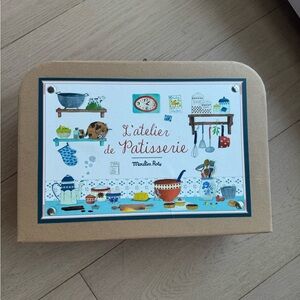 Moulin Roty L'atelier de Patisserie Pastry Toy Set. Baking Set. Pretend Play.